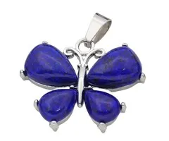 Lapis Lazul Vlinder Edelsteen Hanger