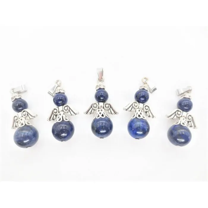 Engel Edelsteen hanger Lapis Lazuli - 1 engel