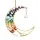 Suncatcher maan, levensboom en chakra stenen