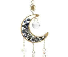 Suncatcher maan met lapis lazuli