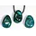 Chrysocolla Hanger met koord - A Kwaliteit