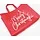 Kerstshopper XL  Merry Cristmas