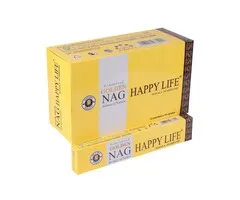 Golden Nag Wierookstokjes – Happy Life