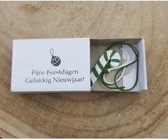 Wensdoosje met kerstzuurstokje