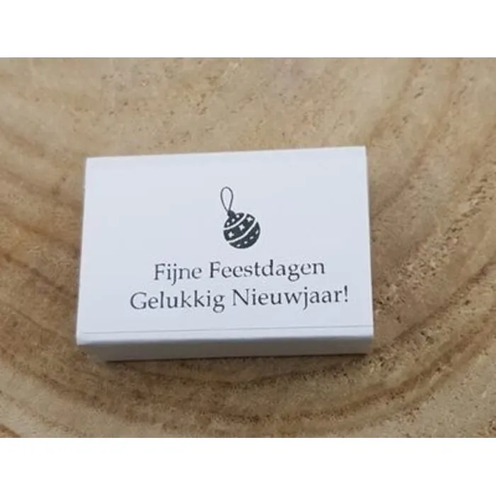 Wensdoosje met kerstzuurstokje