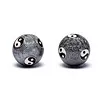 Meridiaankogels Yin Yang Tai Chi grijs 3,5 cm