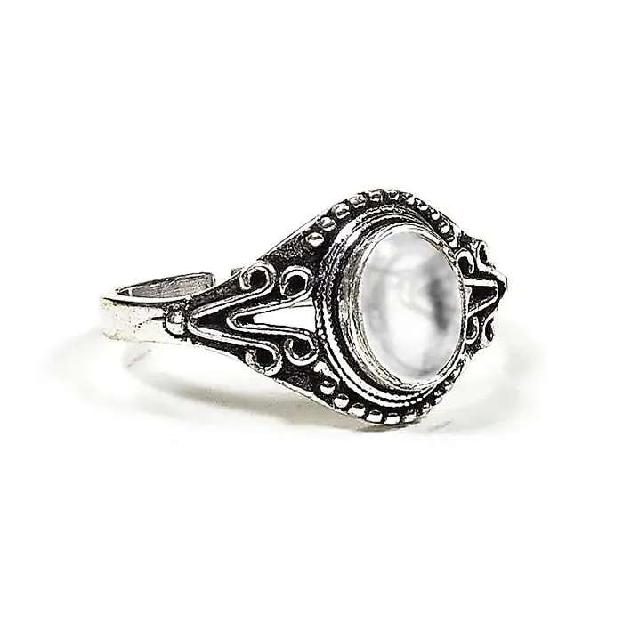 Ring met bergkristal