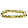 Goudkleurige Lava Armband 6 mm