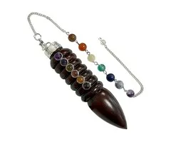 Pendel Rozenhout 7 Chakra Kegel