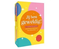 Jij bent geweldig! - 52 inspiratiekaarten