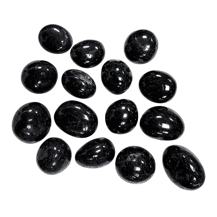 Zwarte toermalijn getrommeld