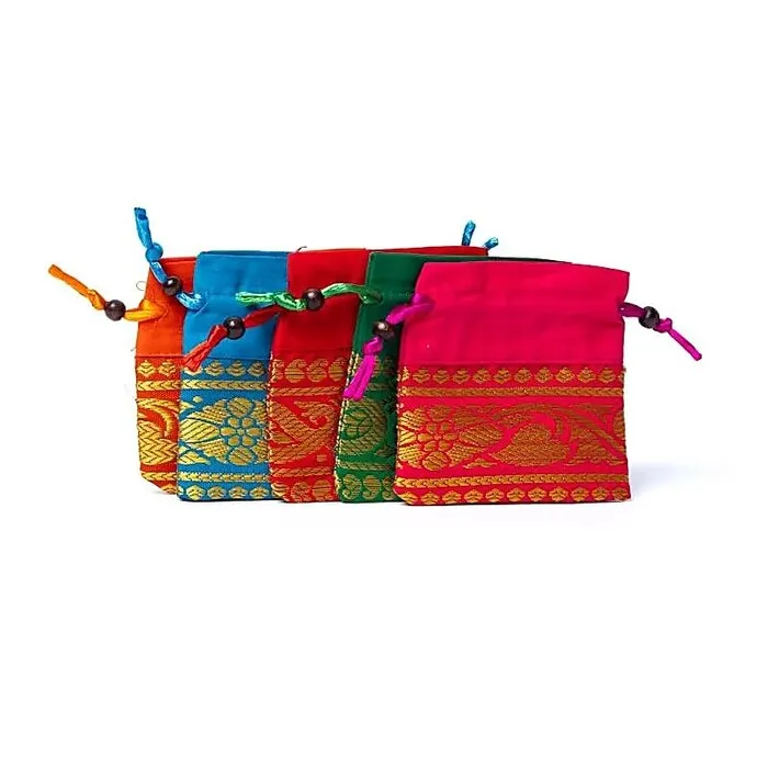 Pendeltasje brokaat vierkant