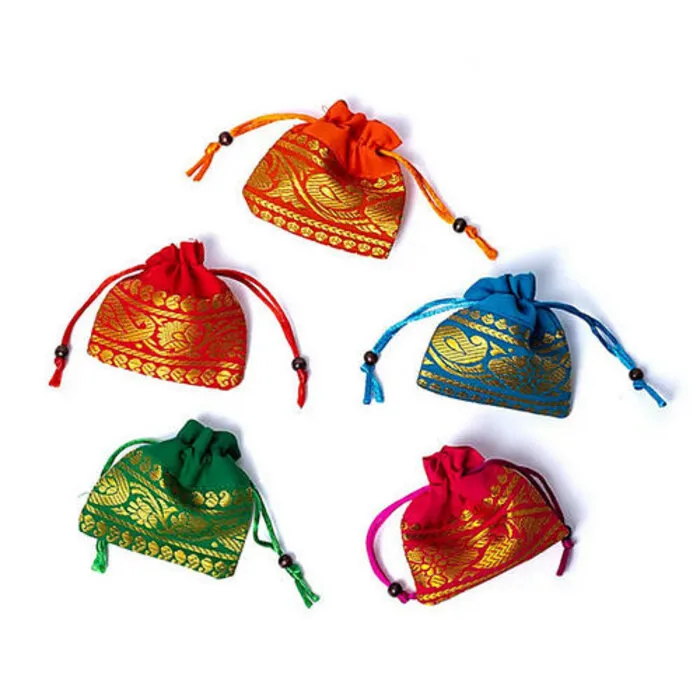 Pendeltasje brokaat vierkant