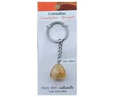 Sleutelhanger Edelsteen Carneool