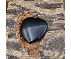 Onyx Hartje Hangertje 2 cm