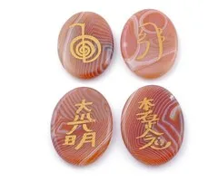 Reiki Symbolen Meditatiestenen Carneool