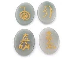 Reiki Symbolen Meditatiestenen groene Aventurijn