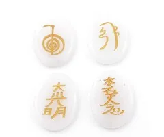 Reiki Symbool Stenen Rozenkwarts
