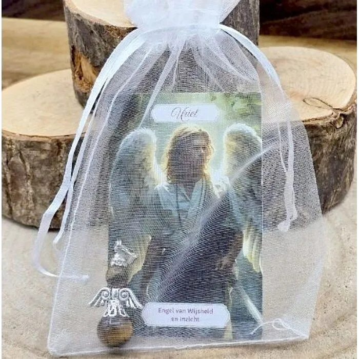 Uriël Engel Hanger van Tijgeroog –  Edelsteen Cadeau