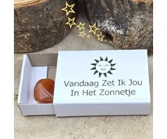 Wensdoosje – Vandaag zet ik jou in het zonnetje