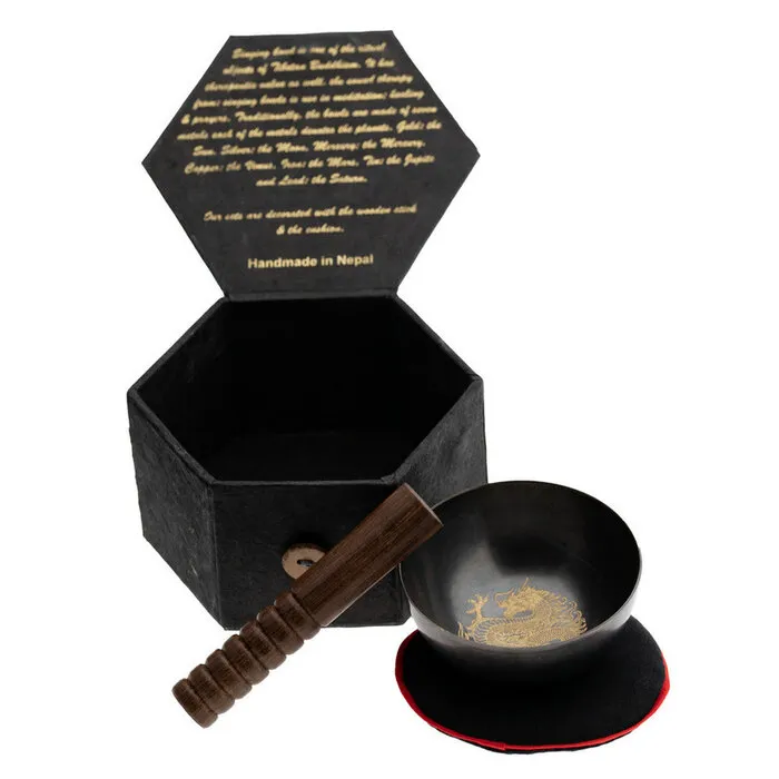 Klankschaal set draak