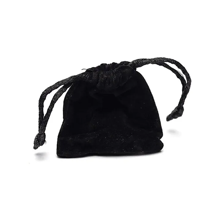 Pendel ster goudkleurig in fluwelen zakje