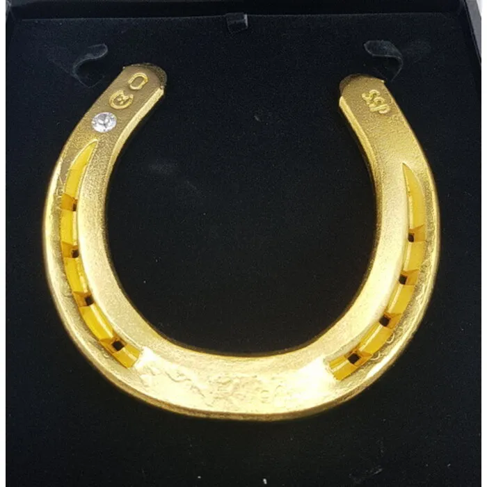 Hoefijzer met Swarovski steentje