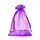 Organza zakje paars 10 x 15 cm