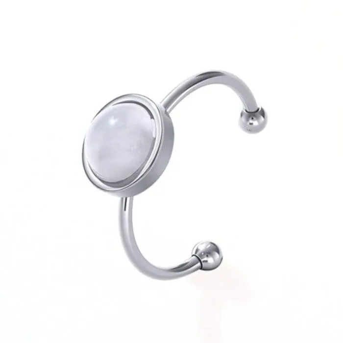 Ring met Rozenkwarts (verstelbaar)