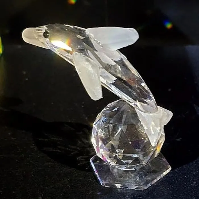 Dolfijn van Kristal – Handgesneden, ca. 7 cm | Spiritueel & Decoratief