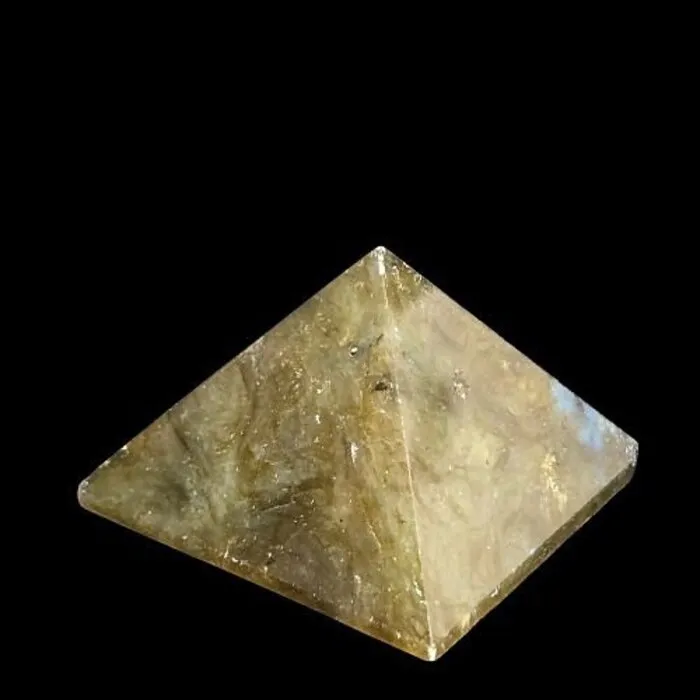Piramide van Labradoriet – Handgeslepen, ca. 4 cm | Spiritueel & Decoratief