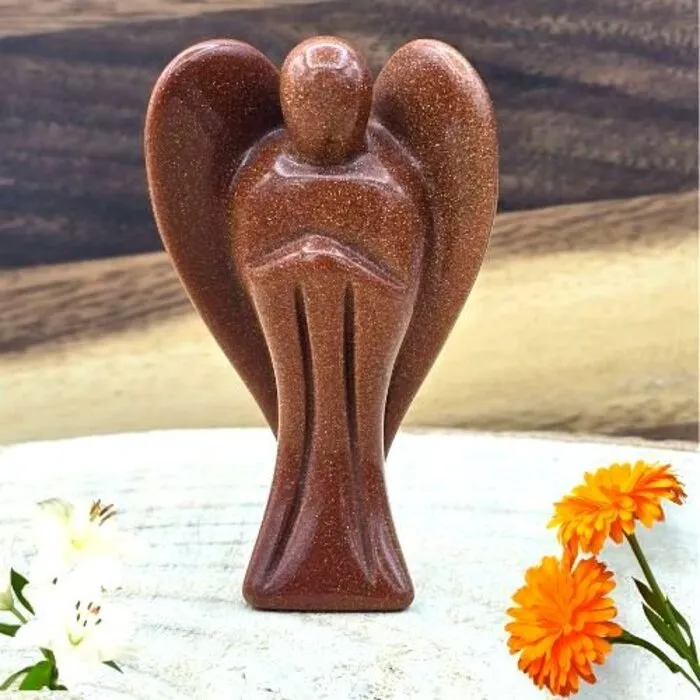 Edelsteen Engel Goudsteen