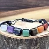 Chakra Armband Kubus Edelstenen