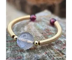 Labradoriet Ring Verstelbaar