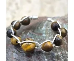 Tijgeroog Ring Verstelbaar