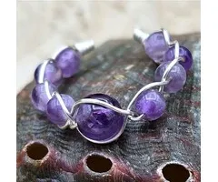 Amethist Ring Verstelbaar