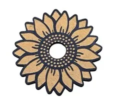 Bolhouder Zonnebloem Buxushout 10 cm