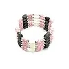 Roze Magnetisch Wikkelarmband met Kralen