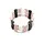 Roze Magnetisch Wikkelarmband met Kralen