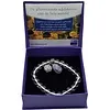 Armband Bergkristal met Levensboom & Amethist