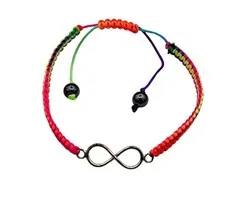 Armband regenboog koord Lemniscaat