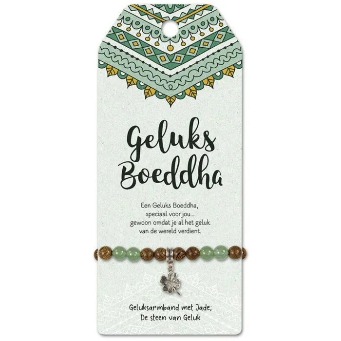 Vriendschapsarmband Geluksboeddha