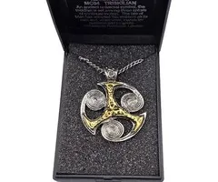 Keltische Triskelion Hanger Ketting