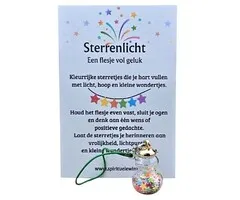 Sterrenlicht Wensflesje