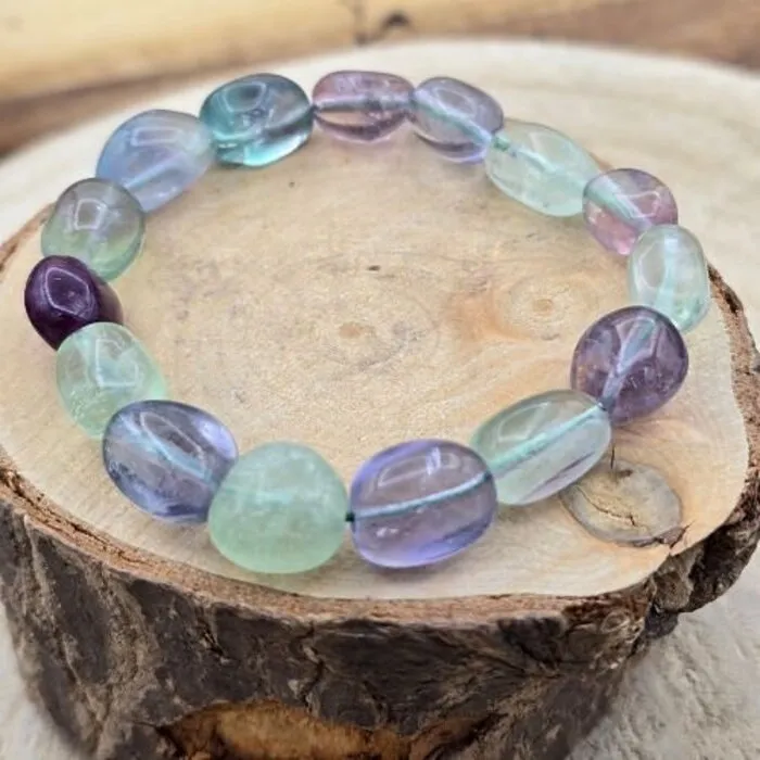 Armband Nugget Fluoriet