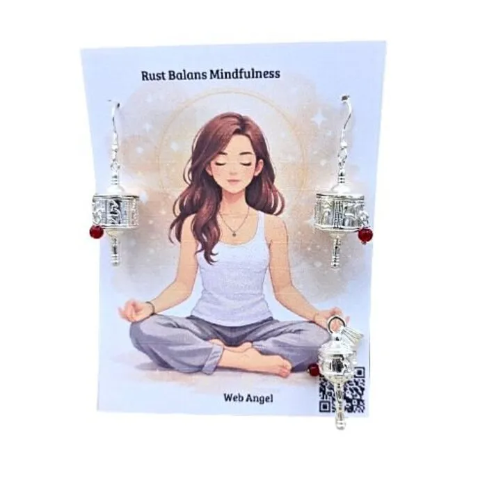 Symbolische Sieraden Set – Hanger & Oorbellen voor Rust en Intentie