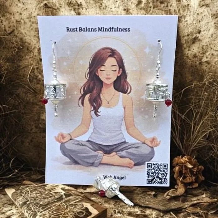 Symbolische Sieraden Set – Hanger & Oorbellen voor Rust en Intentie