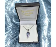 Engelvleugel Halsketting met Paua/Abalone