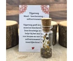 Tijgeroog boompje in flesje