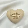 Houten hart voor de allerliefste opa